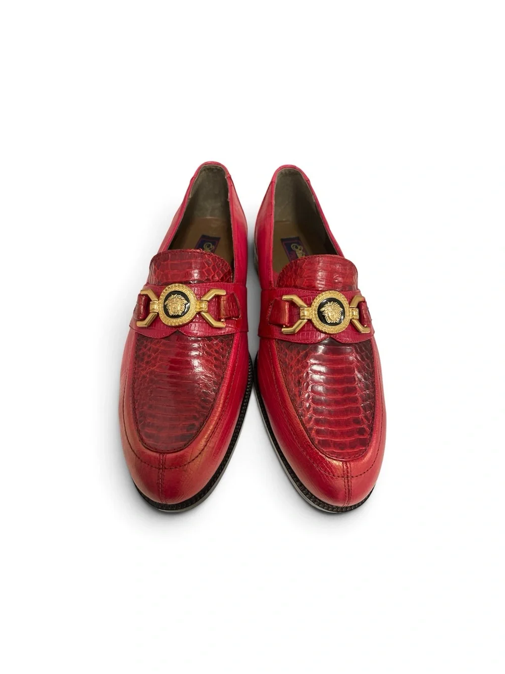 Exotic Fratelli Designer Genuine Snake Dress Shoes Men’s 10.5